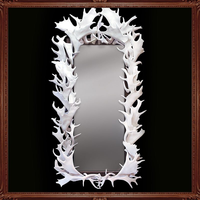 Little Big Horns Antler Furniture | Mirrors Windsor Blonde